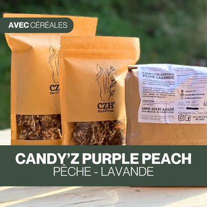 Candy'z Purple Peach 🧡 Friandises naturelles pour chevaux ✨ Édition limitée