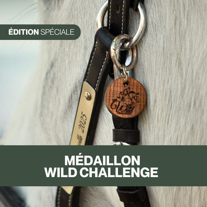 Médaillon de Licol 💚 Édition Spéciale 🍀 Wild Challenge 2026