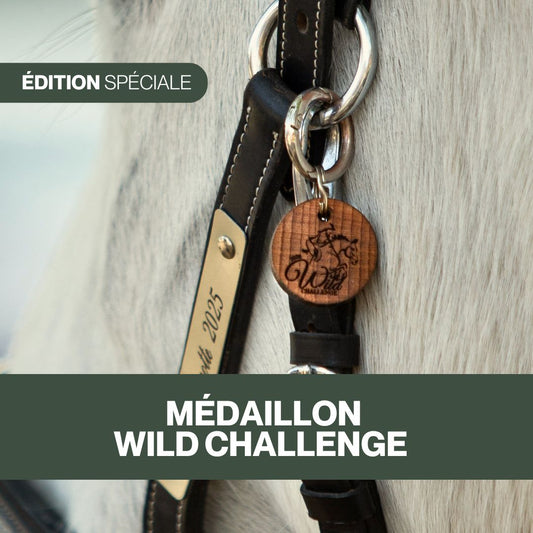 Médaillon de Licol 💚 Édition Spéciale 🍀 Wild Challenge 2026