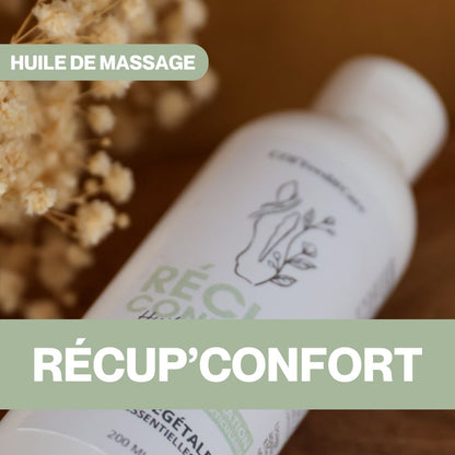 Récup'Confort | Huile de massage BIO