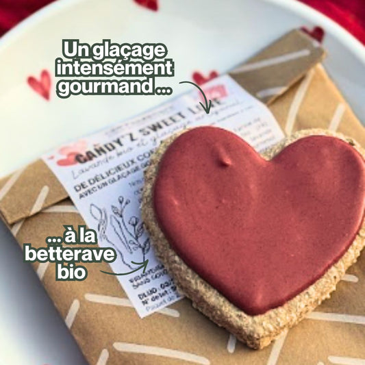 Duo de Candy'z Sweet Love ❤ Friandises naturelles pour chevaux 💌 Édition Spéciale Saint-Valentin