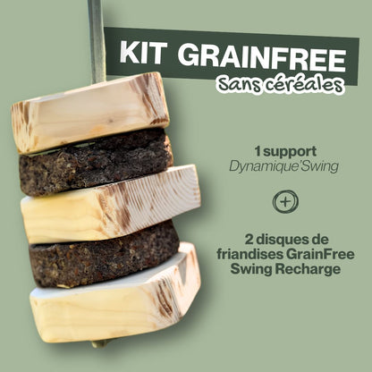 Dynamique Swing 🌿 Jouet d'enrichissement à suspendre